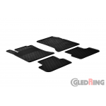 Original Gledring Passform Fußmatten Gummimatten 4 Tlg.+Fixing - Mercedes-Benz CLA 14->01.2019
